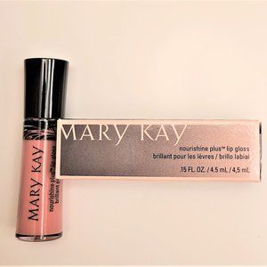 NIB Mary Kay nourishine plus lipgloss pink parfait
